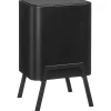 Online Afvalemmer 2X 12,5L Zwart Afvalbakken