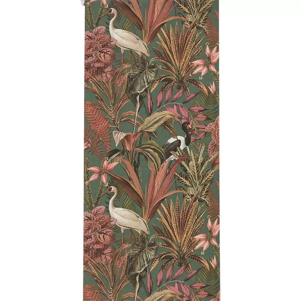 Flash Sale Behang Bowie Groen Vliesbehang