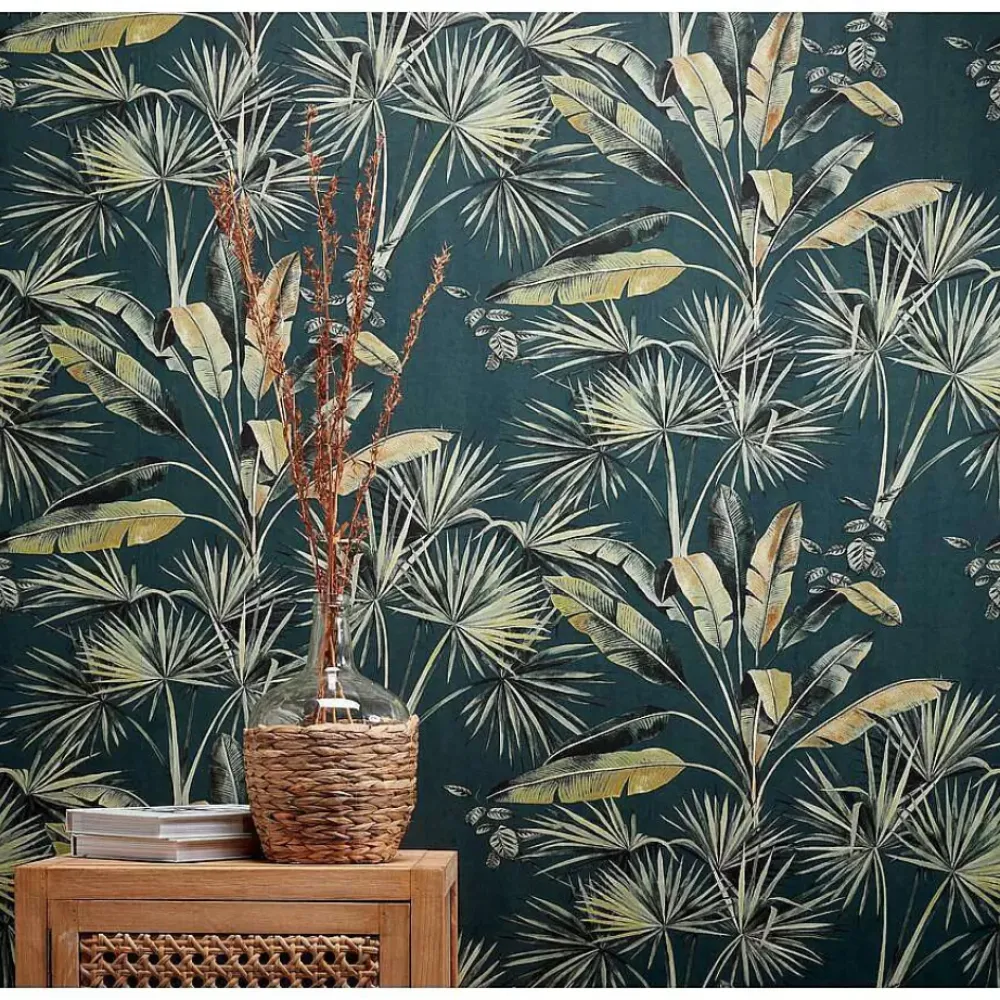 Fashion Behang Daan Groen Vliesbehang