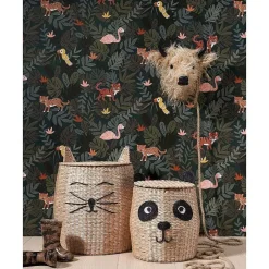 New Behang Max Groen Vliesbehang