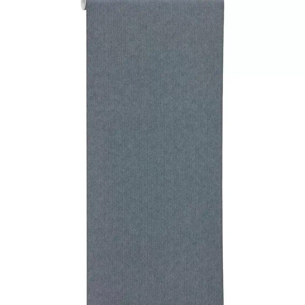 Sale Behang Stephanie Blauw Vliesbehang