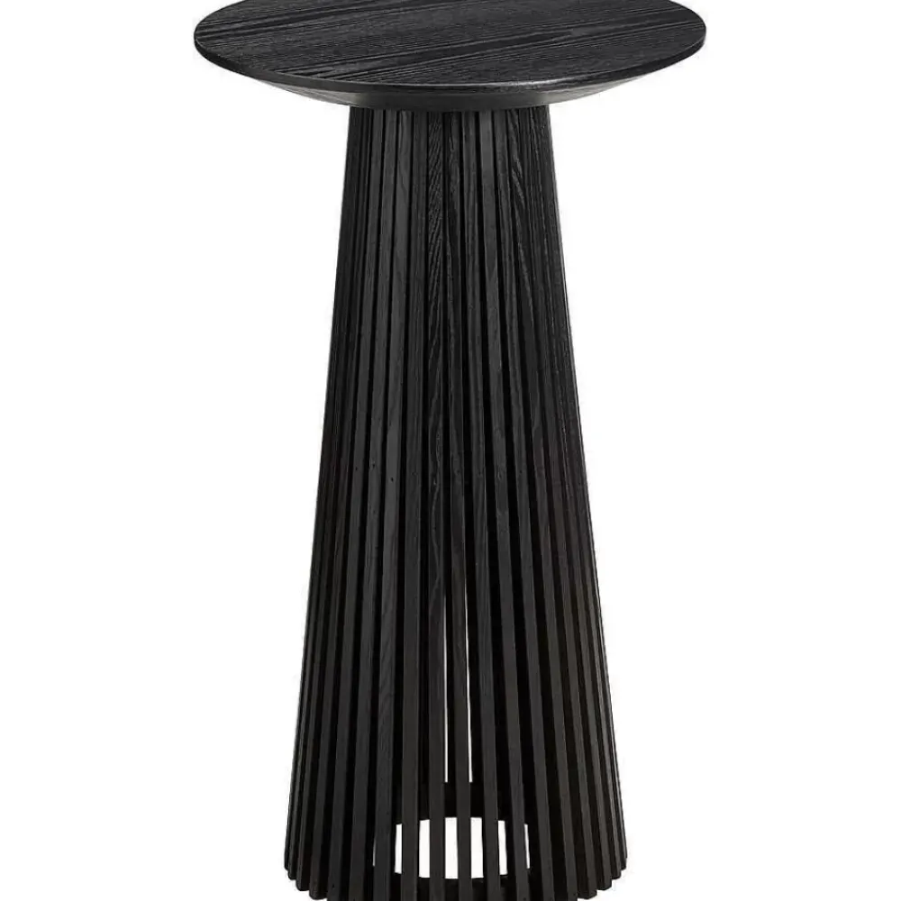 Online Bijzettafel Latera Zwart - O 35X60 Cm Bijzettafels