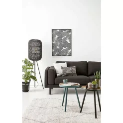 Outlet Bijzettafel Trevisio Zwart Bijzettafels