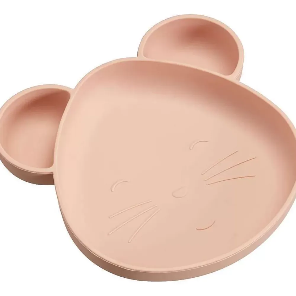 Best Sale Bord Flexibel Muis Roze Borden & Bestek