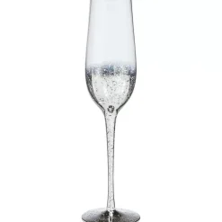 Best Flute Metallic Zilver Glazen & Mokken