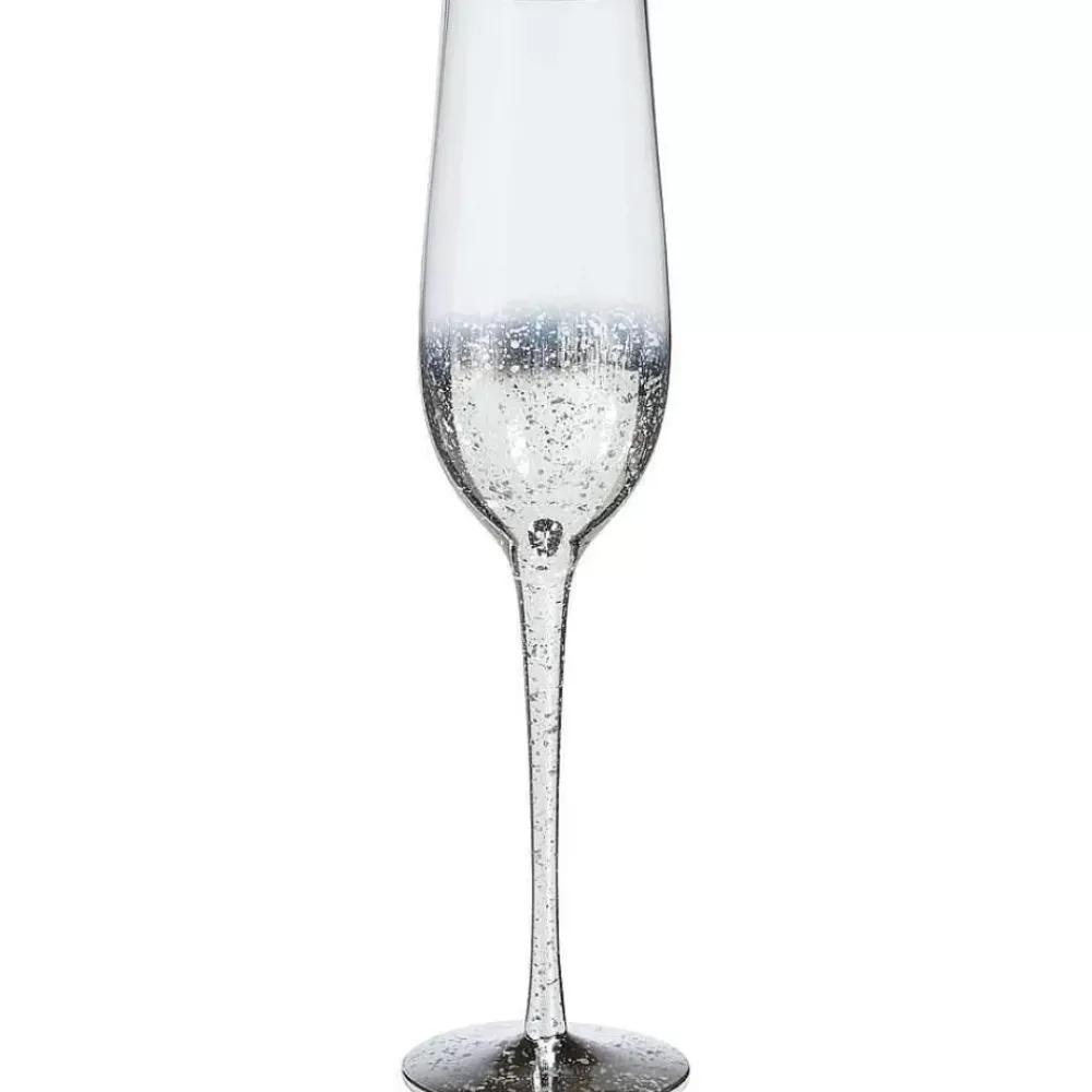 Best Flute Metallic Zilver Glazen & Mokken