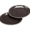 Clearance Gebaksbord Glaze Antra S/2 Borden & Bestek