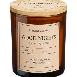 Cheap Geurkaars Wood Nights Bruin Geurkaarsen & Geurstokjes