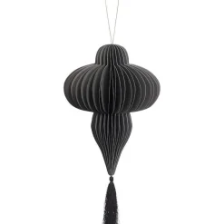 Best Sale Hangdecoratie Druppel Zwart Kerstballen & Kerstornamenten