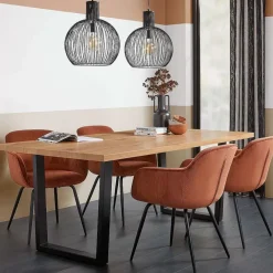 Discount Hanglamp Diana Zwart Hanglampen