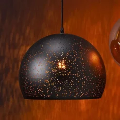 Best Hanglamp Gemino Zwart Goud Hanglampen