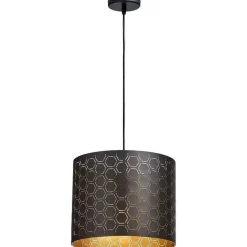 Cheap Hanglamp Hermu Zwart Goud Hanglampen