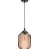 Cheap Hanglamp Pane Licht Bruin Hanglampen
