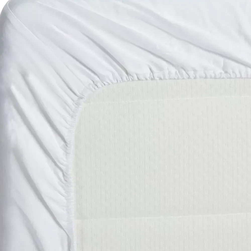 Best Sale Hoeslaken Hotel Wit - 90X200 Cm Beddengoed