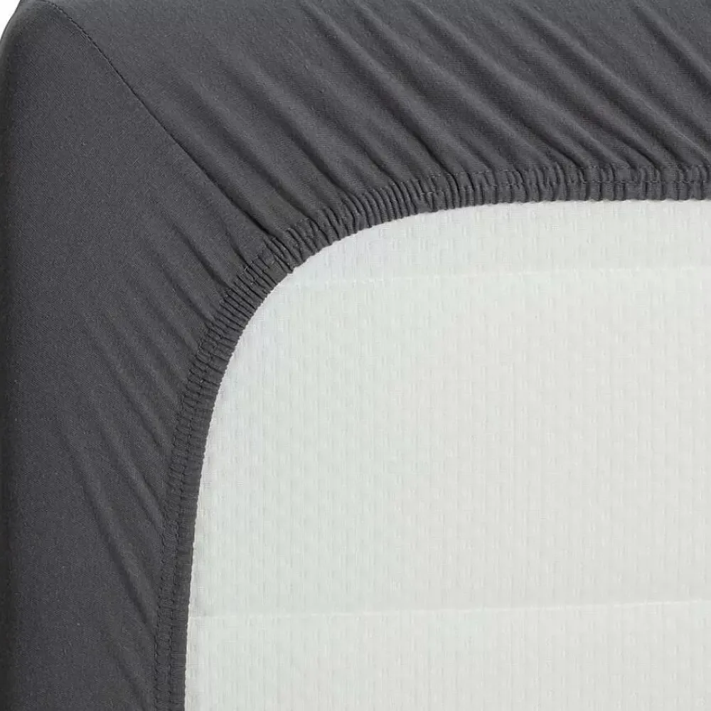 Cheap Hoeslaken Jersey Antraciet - 90X200 Cm Beddengoed