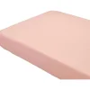 Best Hoeslaken Katoen Roze - 80X200 Cm Beddengoed