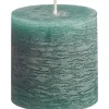 Cheap Kaars Rustiek Donkergroen - 7X7 Cm Kaarsen & Theelichten