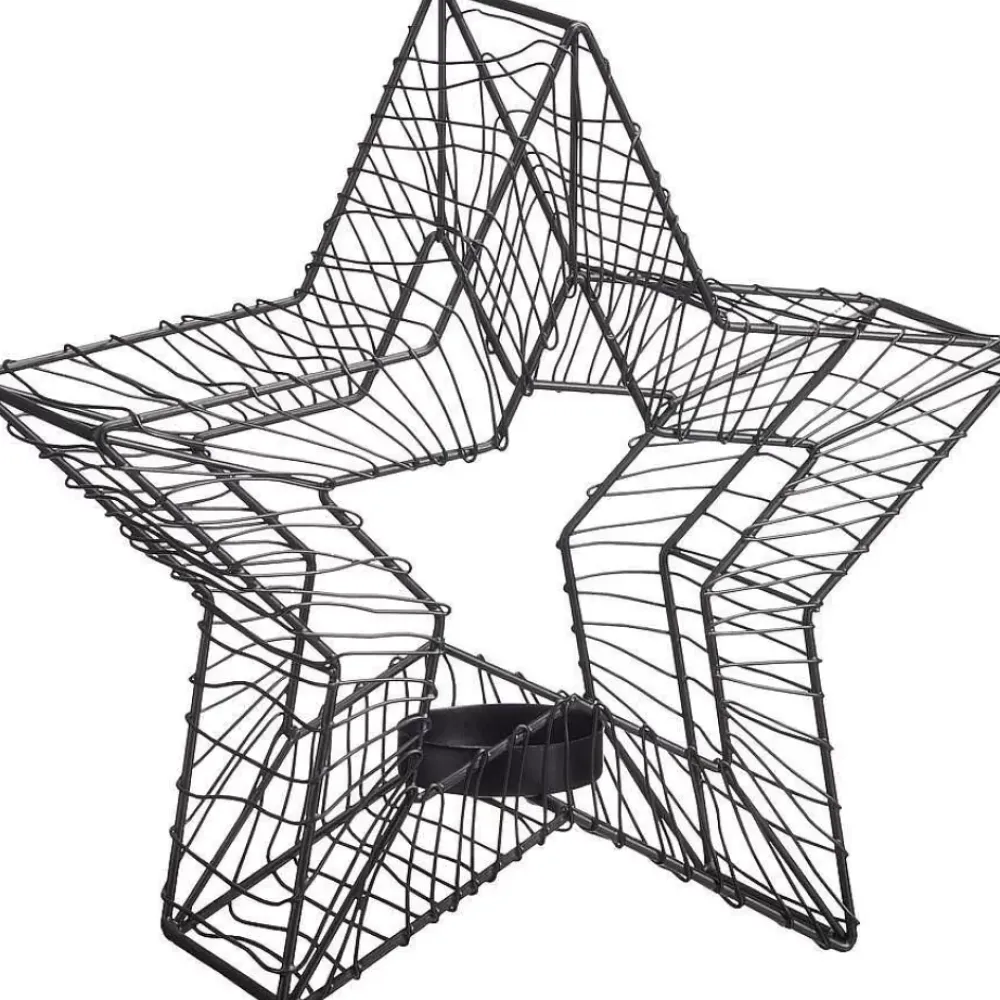 Online Kandelaar Canet Zwart Kandelaars