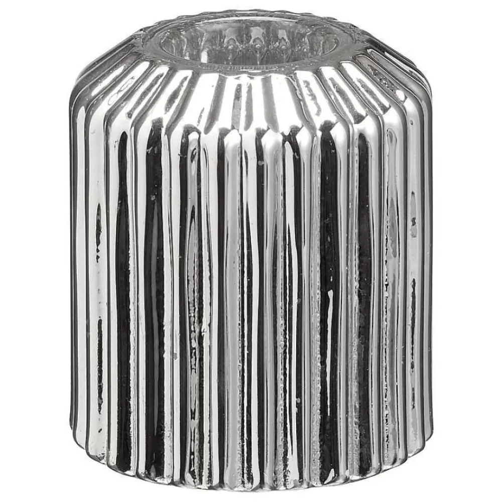 Outlet Kandelaar Dubbelfunctie Zilver Kandelaars