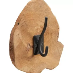 Sale Kapstokhaak Hout Bruin Wanddecoratie