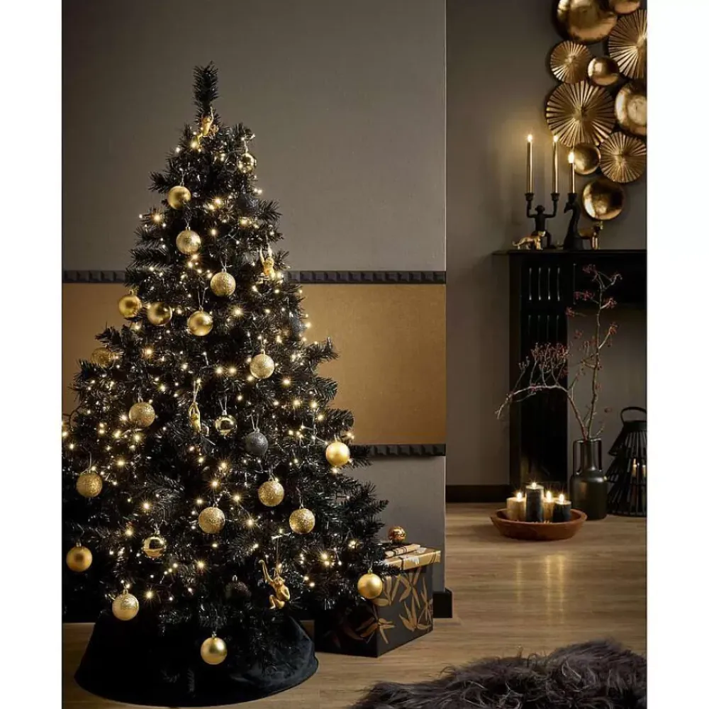 Cheap Kerstbal Goud 10 Stuks Kerstballen & Kerstornamenten