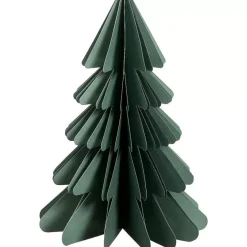 Discount Kerstboom Papier Donkergroen Kerstdecoratie