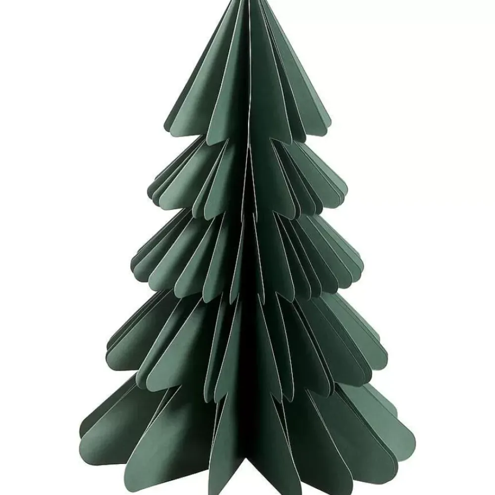 Outlet Kerstboom Papier Groen Kerstdecoratie