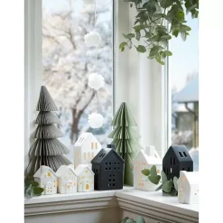 Discount Kerstboom Papier Lichtgroen Kerstdecoratie