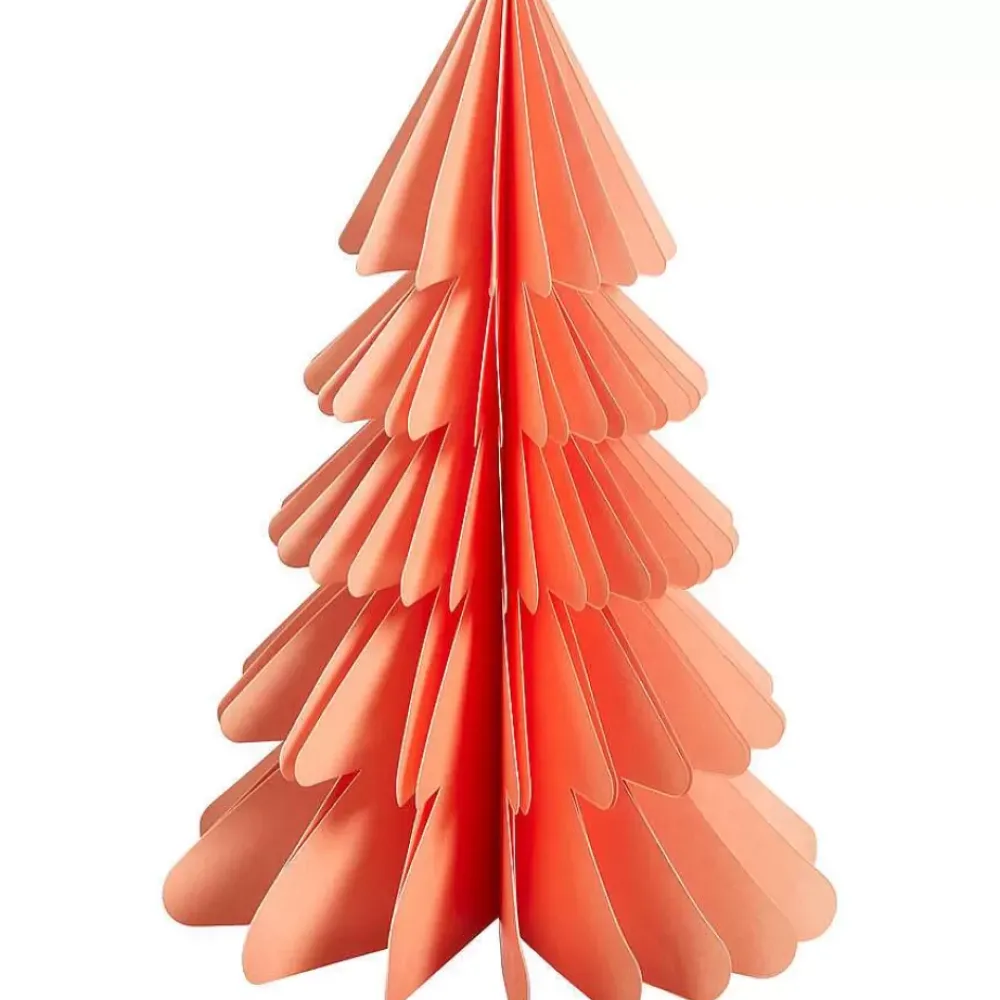 Outlet Kerstboom Papier Terra Kerstdecoratie