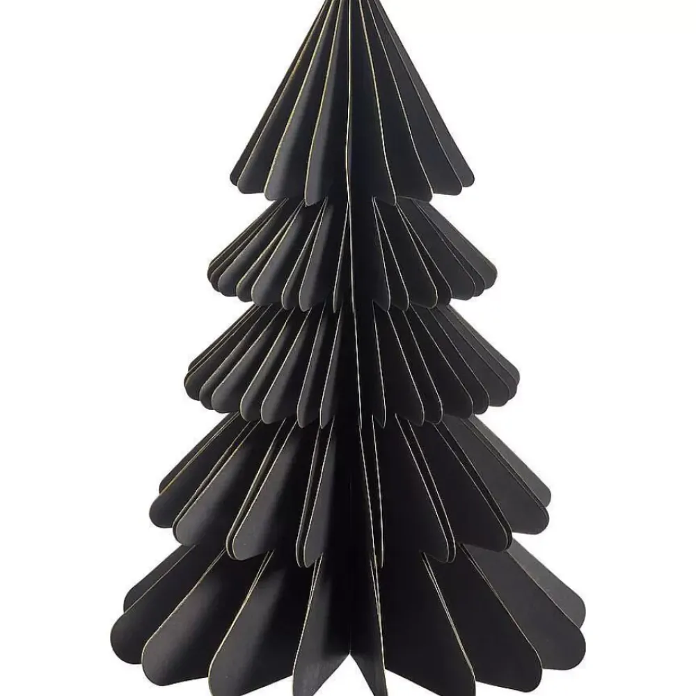 Cheap Kerstboom Papier Zwart Kerstdecoratie