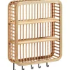 Clearance Keukenrek Hout Naturel Trolleys & Keukenrekken