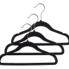 Outlet Kledinghanger Kind Zwart Velvet Kapstokken