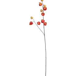 Discount Kunsttak Lantaarn Oranje Kunstplanten & Kunstbloemen