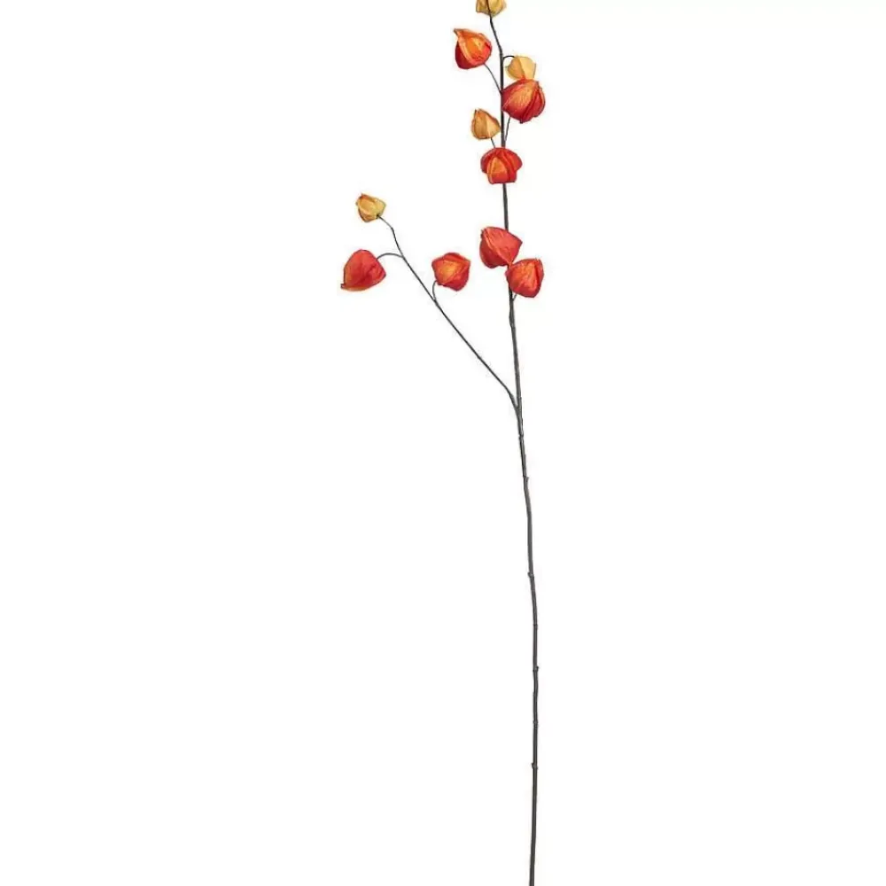 Discount Kunsttak Lantaarn Oranje Kunstplanten & Kunstbloemen
