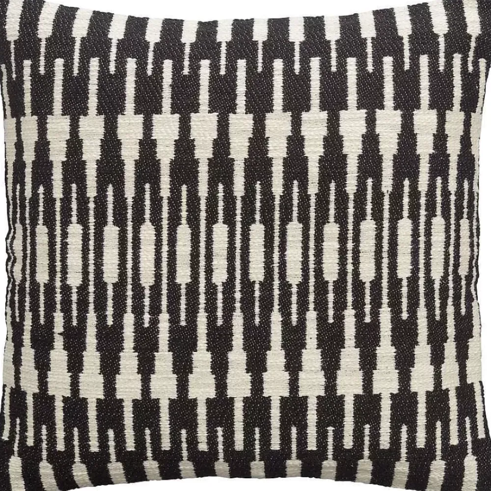 Hot Kussen Rocroi Zwart 45X45 Cm Sierkussens