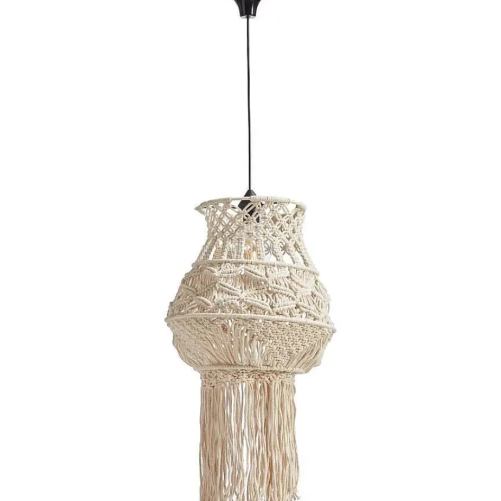Hot Lampenkap Macrame Naturel Hanglampen