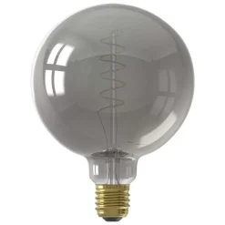 Fashion Led Lamp 125 Mm E27 4W Titanium Dimbaar Lichtbronnen
