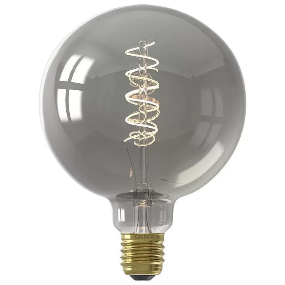 Fashion Led Lamp 125 Mm E27 4W Titanium Dimbaar Lichtbronnen