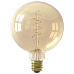 Store Led Lamp 125 Mm Flex Goud E27 4W Dimbaar Lichtbronnen