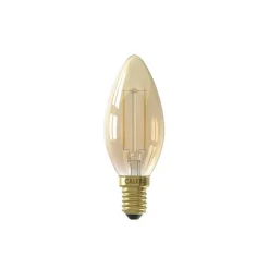 Online Led-Kaarslamp E14 2W Goud Lichtbronnen