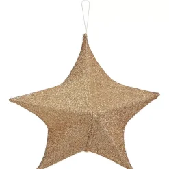 Clearance Lurex Ster Champagne Kerstverlichting