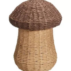 New Mand Paddenstoel Naturel - O 25X33 Cm Manden