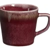 Fashion Mok Met Oor Lungo Aubergine 7,9 Cm Glazen & Mokken
