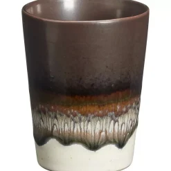 New Mok Zonder Oor Lungo Bruin 8,5 Cm Glazen & Mokken