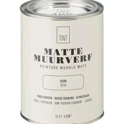 Discount Muurverf Mat Ecru - 1 L Muurverf