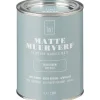 Cheap Muurverf Mat Grijs Blauw - 1 L Muurverf