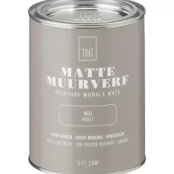 Cheap Muurverf Mat Klei - 1 L Muurverf