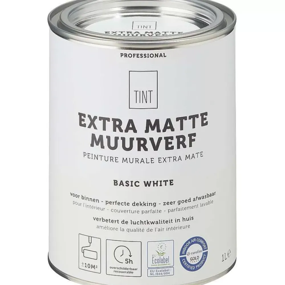 Best Sale Muurverf Professional Basic White - 1 L Muurverf