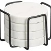 Cheap Onderzetters Marmer Wit 4 Stuks Placemats & Onderzetters