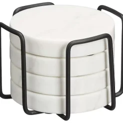 Cheap Onderzetters Marmer Wit 4 Stuks Placemats & Onderzetters